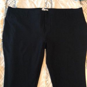 Ava & Viv Black Jegging Slacks.